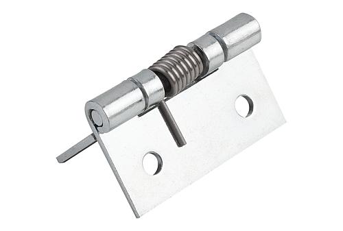 Federscharniere aus Stahl oder Edelstahl 50 mm, Feder öffnend, Feder schließend