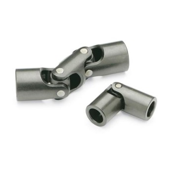Kreuzgelenke mit Gleitlager, einfach, d1-22, d2H7-12, l1-62, Stahl blank, ohne Nabennut
