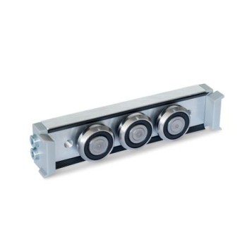 Rollenläufer für Laufschiene GN 2422, Form S, Schiene h=18mm