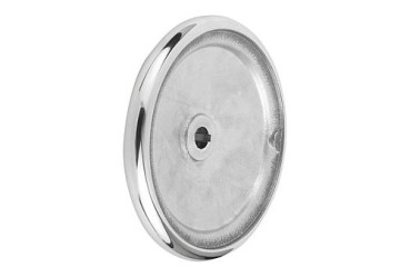 Scheibenhandräder  ähnlich DIN 950 aus Aluminium, mit Nut ,D1=160, D2=14