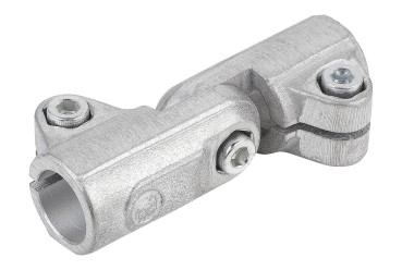 Rohrverbinder Gelenk  Aluminium, A=25,1, B=25,1